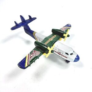 2001 Matchbox Sky Busters Rescue Plane‎ Base Zero Die Cast Airplane Toy